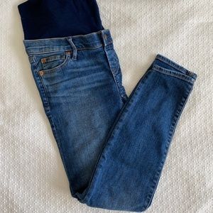 Gap maternity full panel skinny jeans